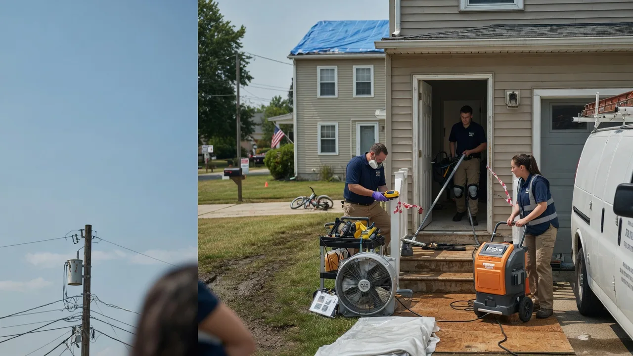 Water Damage Repair in Lakeville, IN near me